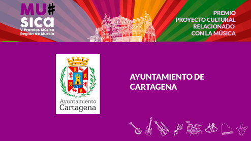 Premios Musica Región de Murcia. AYUNTAMIENTO DE CARTAGENA