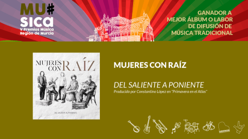 Premios Musica Región de Murcia. MUJERES CON RAÍZ